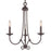 Atlas Lighting Montgomery 20''W 3Lt Chandelier, Oil Rubbed Bronze