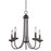 Atlas Lighting Montgomery 5Lt Chandelier, Oil Rubbed Bronze