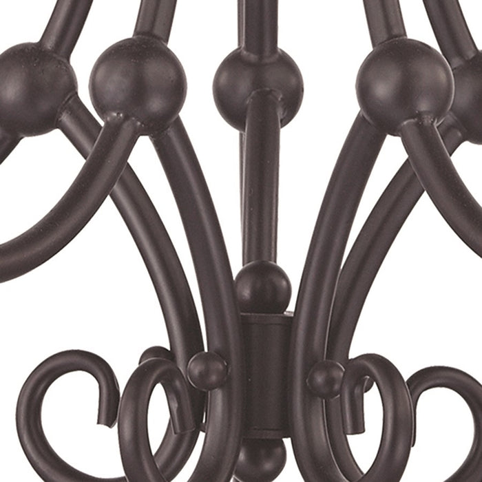 Atlas Lighting Montgomery 20''W 5Lt Chandelier, Oil Rubbed Bronze
