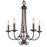 Atlas Lighting Montgomery 20''W 5Lt Chandelier, Oil Rubbed Bronze