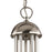 Atlas Lighting Montgomery 34'' Wide 9Lt Chandelier, Brushed Nickel