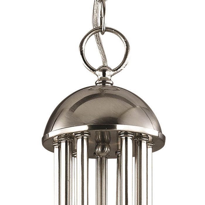 Atlas Lighting Montgomery 34'' Wide 9Lt Chandelier, Brushed Nickel