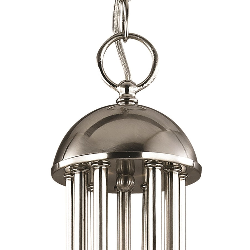 Atlas Lighting Montgomery 34in 9-Light Chandelier | Traditional Brushed Nickel Metal | Dining Room & Living Room | 34 x 34 x 29 in | Model CL11261-NK