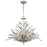 Atlas Lighting Mullica 28'' Wide 6Lt Chandelier, Aged Silver