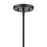Atlas Lighting Newland 17'' Wide 3Lt Chandelier, Matte Black