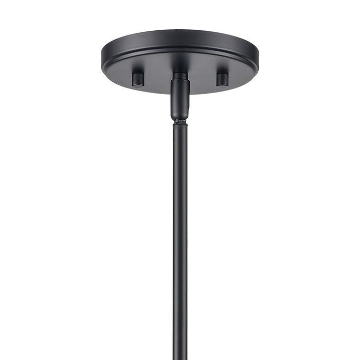 Atlas Lighting Newland 17'' Wide 3Lt Chandelier, Matte Black