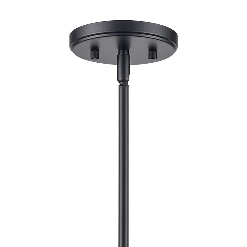Atlas Lighting Newland 17in 3-Light Chandelier | Transitional Matte Black Metal | Dining Room & Living Room | 17 x 17 x 17 in | Model CL11271-BK
