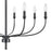 Atlas Lighting Newland 34'' Wide 8Lt Chandelier, Matte Black