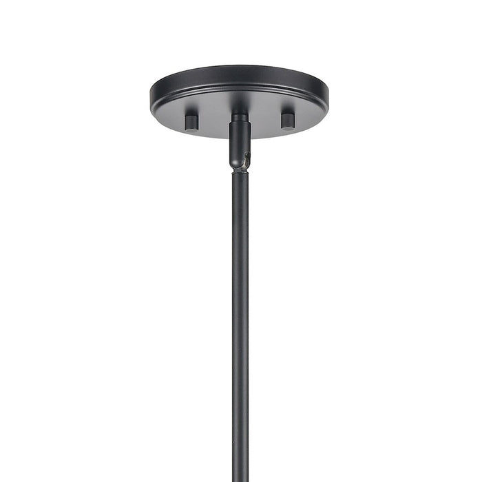 Atlas Lighting Newland 34'' Wide 8Lt Chandelier, Matte Black