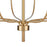 Atlas Lighting Newland 34'' Wide 8Lt Chandelier, Satin Brass