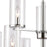 Atlas Lighting Oakland 28.5'' Wide 9Lt Chandelier, Chrome/Clear