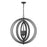 Atlas Lighting Orme 27'' Wide 4Lt Chandelier, Black