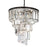 Atlas Lighting Palacial 26'' Wide 9Lt Chandelier, Bronze/Clear