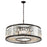 Atlas Lighting Palacial 35'' Wide 11Lt Chandelier, Bronze/Clear
