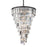 Atlas Lighting Palacial 36'' Wide 15Lt Chandelier, Bronze/Clear