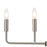 Atlas Lighting Park Slope 25'' Wide 4Lt Chandelier, Brushed Nickel