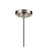 Atlas Lighting Park Slope 25'' Wide 4Lt Chandelier, Brushed Nickel