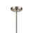 Atlas Lighting Park Slope 31'' Wide 6Lt Chandelier, Brushed Nickel