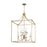 Atlas Lighting Prescott 24'' Wide 8Lt Chandelier, Warm Brass