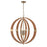Atlas Lighting Pyrus 27'' Wide 4Lt Chandelier, Brown