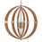 Atlas Lighting Pyrus 27'' Wide 4Lt Chandelier, Brown