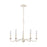 Atlas Lighting Quinn 24'' Wide 5Lt Chandelier, Antique White