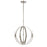 Atlas Lighting Rotunde 18'' Wide 4Lt Chandelier, Beechwood