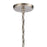 Atlas Lighting Rotunde 18'' Wide 4Lt Chandelier, Beechwood