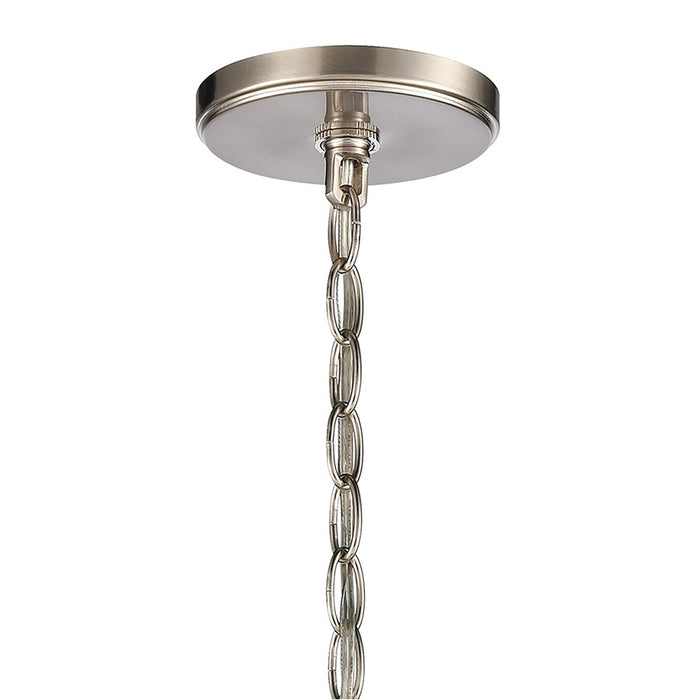 Atlas Lighting Rotunde 18'' Wide 4Lt Chandelier, Beechwood