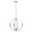 Atlas Lighting Rotunde 18'' Wide 4Lt Chandelier, Matte White