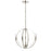 Atlas Lighting Rotunde 18'' Wide 4Lt Chandelier, Matte White