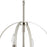 Atlas Lighting Rotunde 18'' Wide 4Lt Chandelier, Matte White
