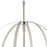 Atlas Lighting Rotunde 26'' Wide 6Lt Chandelier, Matte White