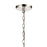 Atlas Lighting Rotunde 26'' Wide 6Lt Chandelier, Matte White