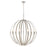 Atlas Lighting Rotunde 38'' Wide 10Lt Chandelier, Beechwood