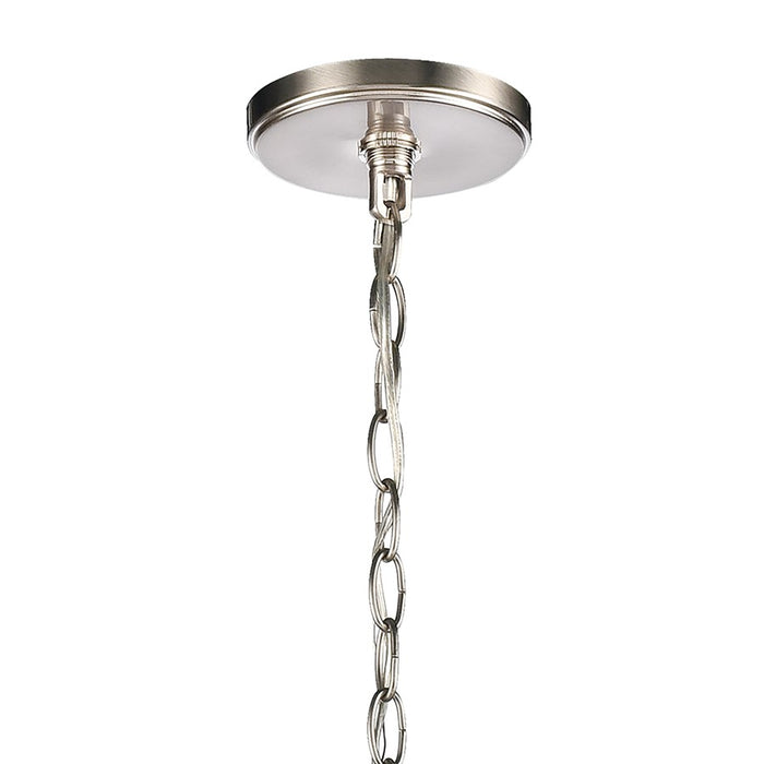 Atlas Lighting Rotunde 38'' Wide 10Lt Chandelier, Beechwood