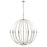 Atlas Lighting Rotunde 38'' Wide 10Lt Chandelier, Matte White