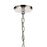 Atlas Lighting Rotunde 38'' Wide 10Lt Chandelier, Matte White