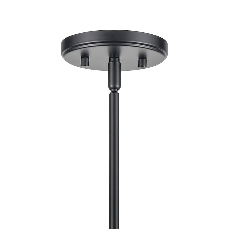 Atlas Lighting Saginaw 18in 6-Light Chandelier | Transitional Matte Black Metal | Dining Room & Kitchen Island | 18 x 18 x 16 in | Model CL11322-BK