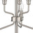 Atlas Lighting Saginaw 18'' Wide 6Lt Chandelier, Satin Nickel