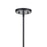 Atlas Lighting Saginaw 34'' Wide 10Lt Chandelier, Matte Black