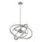 Atlas Lighting Saturn 24'' Wide 6Lt Chandelier, Chrome