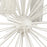 Atlas Lighting Sea Urchin 20'' Wide 4Lt Chandelier, White Coral