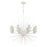 Atlas Lighting Sea Urchin 34'' Wide 8Lt Chandelier, White Coral