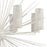 Atlas Lighting Sea Urchin 34'' Wide 8Lt Chandelier, White Coral