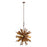 Atlas Lighting Sigma 28'' Wide 4Lt Chandelier, Autumn Brass