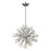 Atlas Lighting Starburst 20'' Wide 15Lt Chandelier, Polished Chrome