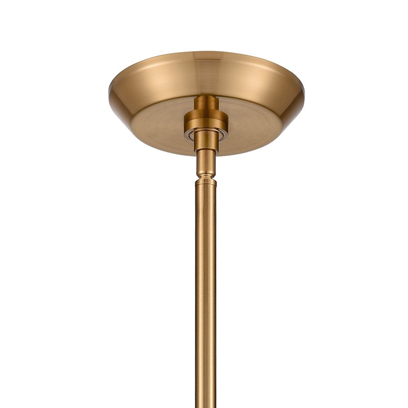 Atlas Lighting Starburst 26'' Wide 19Lt Chandelier, Satin Brass