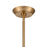 Atlas Lighting Starburst 26'' Wide 19Lt Chandelier, Satin Brass