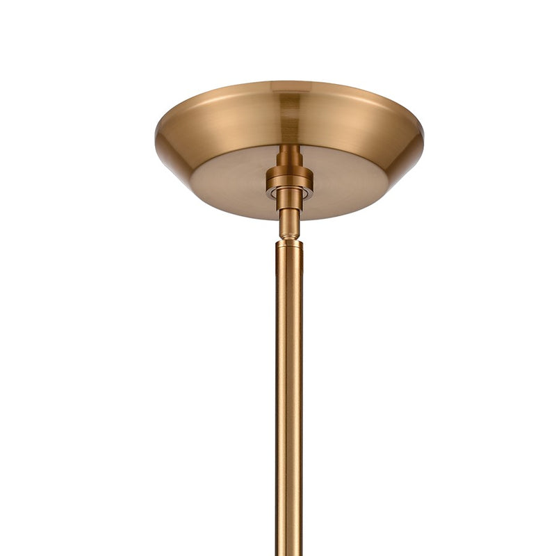 Atlas Lighting Starburst 48'' Wide 29Lt Chandelier, Satin Brass